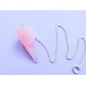 Pendule Quartz rose conique